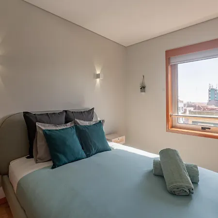 3C Apartamento A 5 Min Da Praia Em Frente Ao Metro Matosinhos  Exterior foto