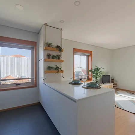 3C Apartamento A 5 Min Da Praia Em Frente Ao Metro Matosinhos  Exterior foto